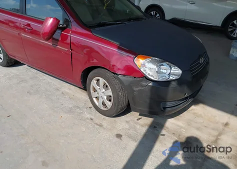 2009 Hyundai Accent Gls from USA, damaged, VIN KMHCN46C49U373017